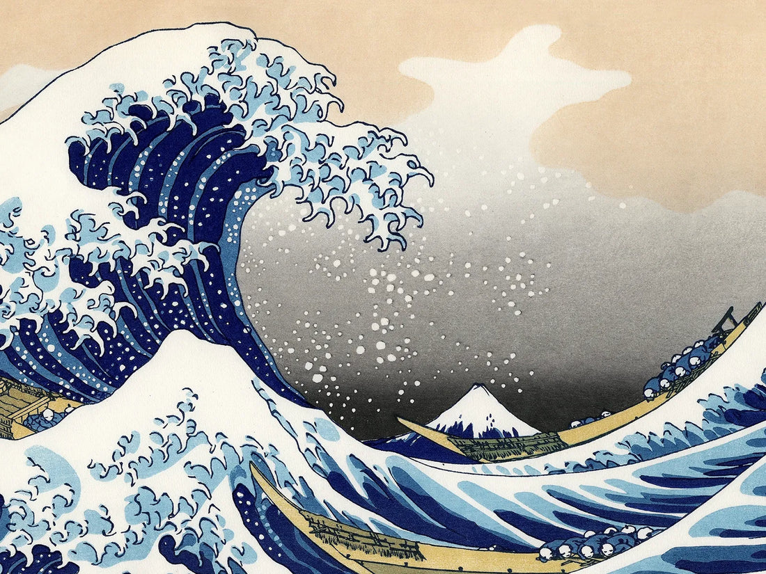 Ukiyo-e: la ola de Kanagawa